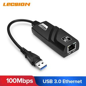 USB 3.0 Rj45 랜 이더넷 유선 어댑터, 윈도우 10 샤오미 미 박스 PC용 네트워크 케이블, USB 3.0 네트워크 카드, 10 Mbps, 100Mbps