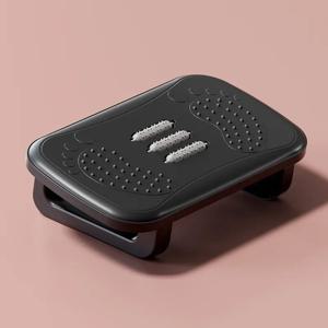 스케일비어드 책상 밑 발받침대, 마사지 롤러가 있는 인체공학적 발 스툴, 가정 및 사무실 작업용 다리 받침대 통증 완화