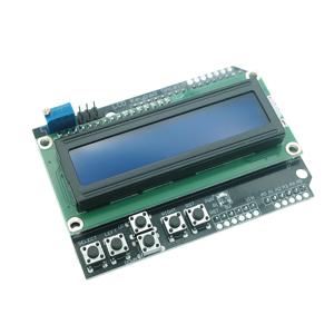 1602 LCD 키패드 쉴드 LCD1602 LCD 1602 모듈 디스플레이 아두이노 ATMEGA328 ATMEGA2560 라즈베리 파이 UNO 블루 스크린용