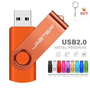 비즈니스용 USB 플래시 드라이브 128GB 회전형 펜 드라이브 64GB 다채로운 메모리 스틱 32GB 플라스틱 USB 스틱 16GB 펜드라이브 8GB 4G 128MB