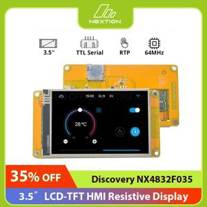 Nextion-NX4832F035 3.5 인치 디스커버리 시리즈 HMI 저항성 터치 디스플레이 모듈 프리 시뮬레이터, 디버그 지원 할당자