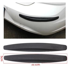 2pcs 자동차 범퍼 보호대 스트립 가드 코너 보호 스트립 스크래치 보호기 스타일링 몰딩 충돌 방지 외부 부품