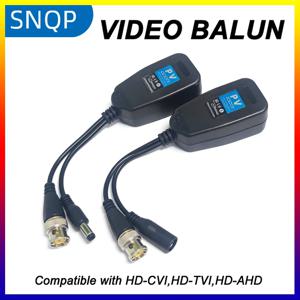 1CH 패시브 발룬 RJ45 CCTV 비디오 트랜시버 Coax BNC HDCVI HDTVI AHD 아날로그 고화질 카메라 전원 공급 커넥터