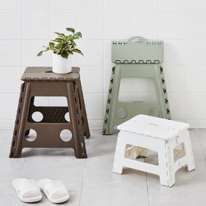 핸디 원터치 접이식 스툴의자 대 보조 간이체어 간의