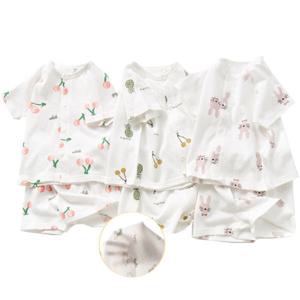 아기 유아 쿨쿨 여름 메쉬 반팔 실내복 상하세트