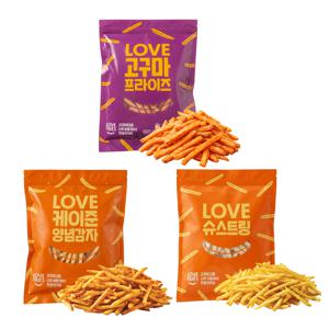 러브프라이즈 케이준감자/고구마프라이즈/슈스트링감자튀김 (택 1)