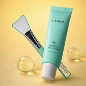 샤르드 기미팩 멜라케어 필크림 마스크 50ml 1개+브러쉬 정선희 기미팩 멜라필 마스크 떼어내는