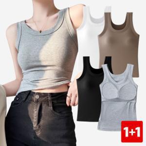 (24%쿠폰) 한장으로 역대급 편안함 올인원 골지 브라런닝 1+1