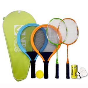 베로키즈 테니스민턴 빅민턴 어린이 놀이 세트 주니어 초등학생 캠핑 공원 야외 어디서든 즐길 수 있는 놀이