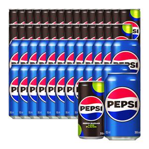 펩시제로라임 210mlx30캔+펩시콜라 355mlx24캔 펩제라/콜라/펩시
