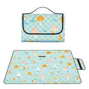 애니멀 패턴 소프트 엠보 특대형 방수 돗자리 캠핑매트