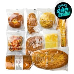 (물가안정)수제빵 착한빵 3+3+4 골라담기 (총 10개) (단팥빵/메론빵/소보루 등)/참브래드