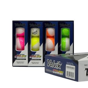 볼빅 크리스탈 콤비 골프공 3피스 12구