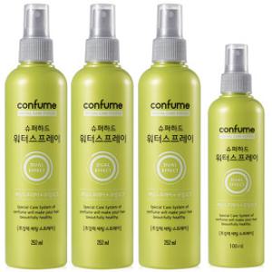 과일나라 슈퍼하드 헤어워터스프레이 252ml 3+1개