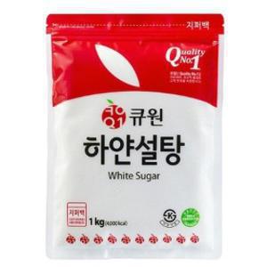 삼양사 큐원 하얀설탕1kg/백설탕/매실/오미자