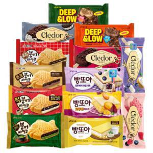 붕어싸만코 /빵또아 7종 20개 + 끌레도르 바 4종 10개 골라담기(우리카드결제시개당862원)