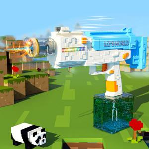 1+1 LED 불빛나오는 전동물총 마크 전동 권총 워터건