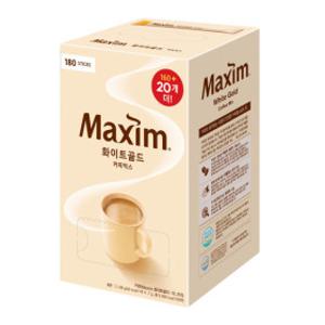맥심 화이트골드 커피믹스 180T