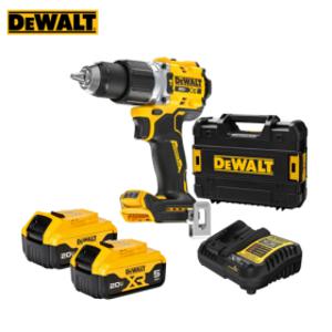 디월트 DCD806P2 20V 충전 컴팩트 해머드릴 드라이버 5.0Ah 배터리 2개 세트 (DCD 805 후속) DCD805 대체