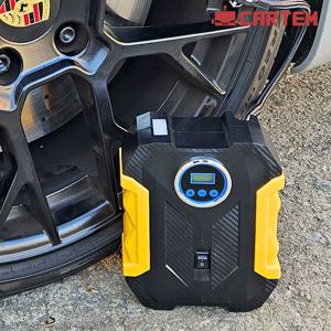 카템 디지털 자동차 타이어 공기압 주입기 셀프 펑크 수리