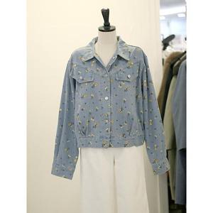 메종블랑쉬 세이브존03 플라워 프린트 데님 청자켓 AQM265JJK233A