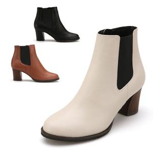 [미소페] 여성 포인티드 앵클부츠 012246010 6cm 3color 012246010