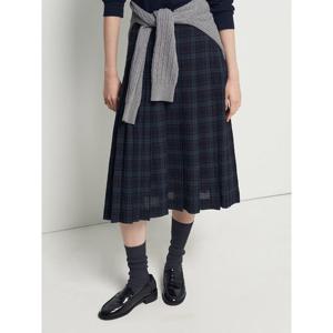 [빈폴레이디스] 타탄체크 플리츠스커트  네이비 (BF5927C25R)