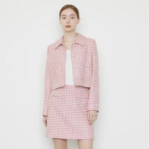 [케네스 레이디]제이텔 체크 스커트 (EWSKOB41)