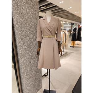 JIGOTT 지고트 [칼라넥 벨티드 원피스]  JP4E0OP023