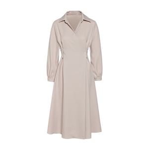 [제이제이 지고트]오픈카라 심플 롱 원피스 GR4N0OP411