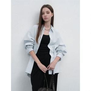 제너럴아이디어 루즈핏 소프트 코튼 셔츠 [SKY BLUE] WBE3L03510 383710