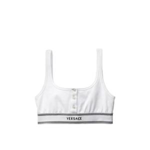 베르사체 골지 코튼 저지 브라렛 10239291A17770