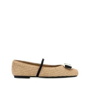 26 SS 페라가모 보우 디테일 발레리나 플랫 슈즈 01K063783008 TP438656016