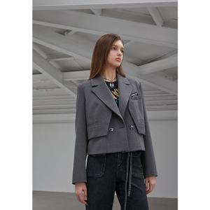 [에고이스트] EGEQ3WJ864 투웨이 착용 숏 자켓 (24년 가을) EGEQ3WJ8