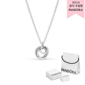 [판도라(주얼리)][백화점 보증서 제공]패밀리 올웨이즈 인서클드 네크리스_391455C01