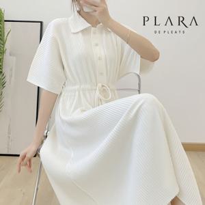 플라라 (77까지)페미닌스트링플리츠원피스_PK2MOP045C