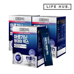 라이프허브 아르기닌 원데이 맥스 3세트 (5g x 90포) 3개월분