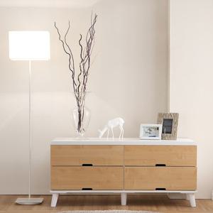 [우아미가구]칼렙 2단 와이드 서랍장(착불)