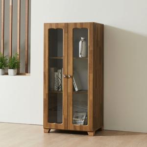 [우아미가구]플린 유리 장식장 600(착불)