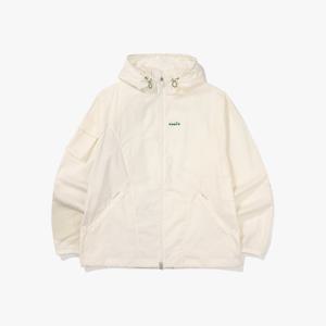 [디아도라] 몬텔로 프리즈 후드 자켓 IVORY