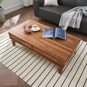(착불)우아미가구 라비오 멀바우 원목 소파테이블