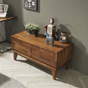 [착불]칸드로 멀바우원목 900 서랍형거실장