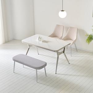 (착불)우아미가구 태리 18T 양면 세라믹 4인 식탁(의자 미포함)