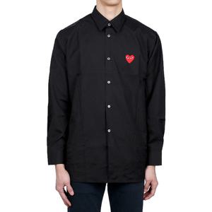 [꼼데가르송] 레드 와펜 셔츠(P1B002) (AZ B002 051 1)