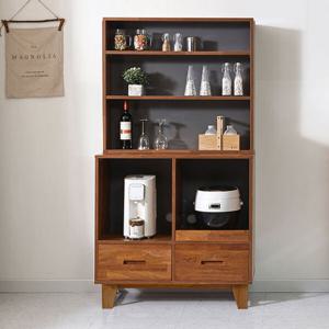 [착불]케이디 멀바우 LPM 서랍형 렌지대 상부장세트