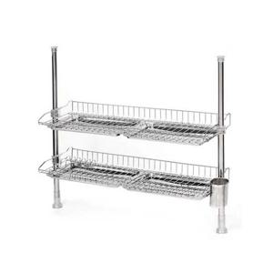 기둥식 2단 골드 식기건조대 800mm 스텐쟁반 싱크선