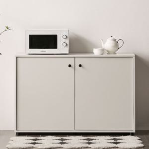 이븐 폭좁은 슬림 거실수납장 2단 1200 낮은 베란다 (착불)