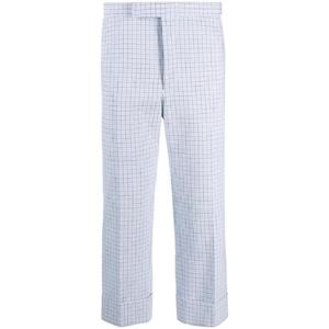 26 SS 톰브라운 백스트랩 디테일 체크 테일러드 팬츠 MTC051AF0499 TP438432288