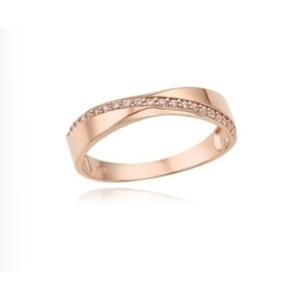 [로이드] 리본 웨이브스톤 여성 반지 커플링 LRW20029T