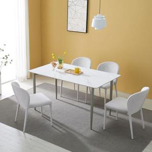 [착불배송] G5506 통세라믹 4인 식탁세트A 1color 세라믹식탁 4인용식탁 4인식탁세트 4인용테이블 세라믹식탁4인용 통세라믹테이블 1400세라믹테이블 세라믹테이블